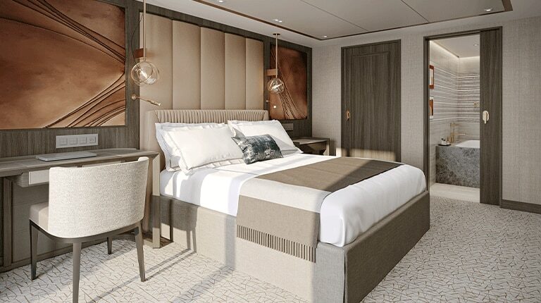 Regent Seven Seas luxury cruise suite