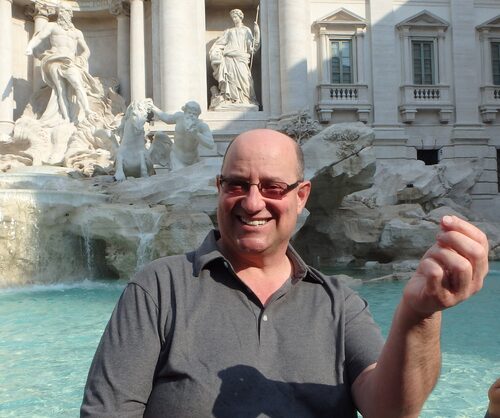 Larry Klein - Travel Advisor at Trevi Fountain in Rome
